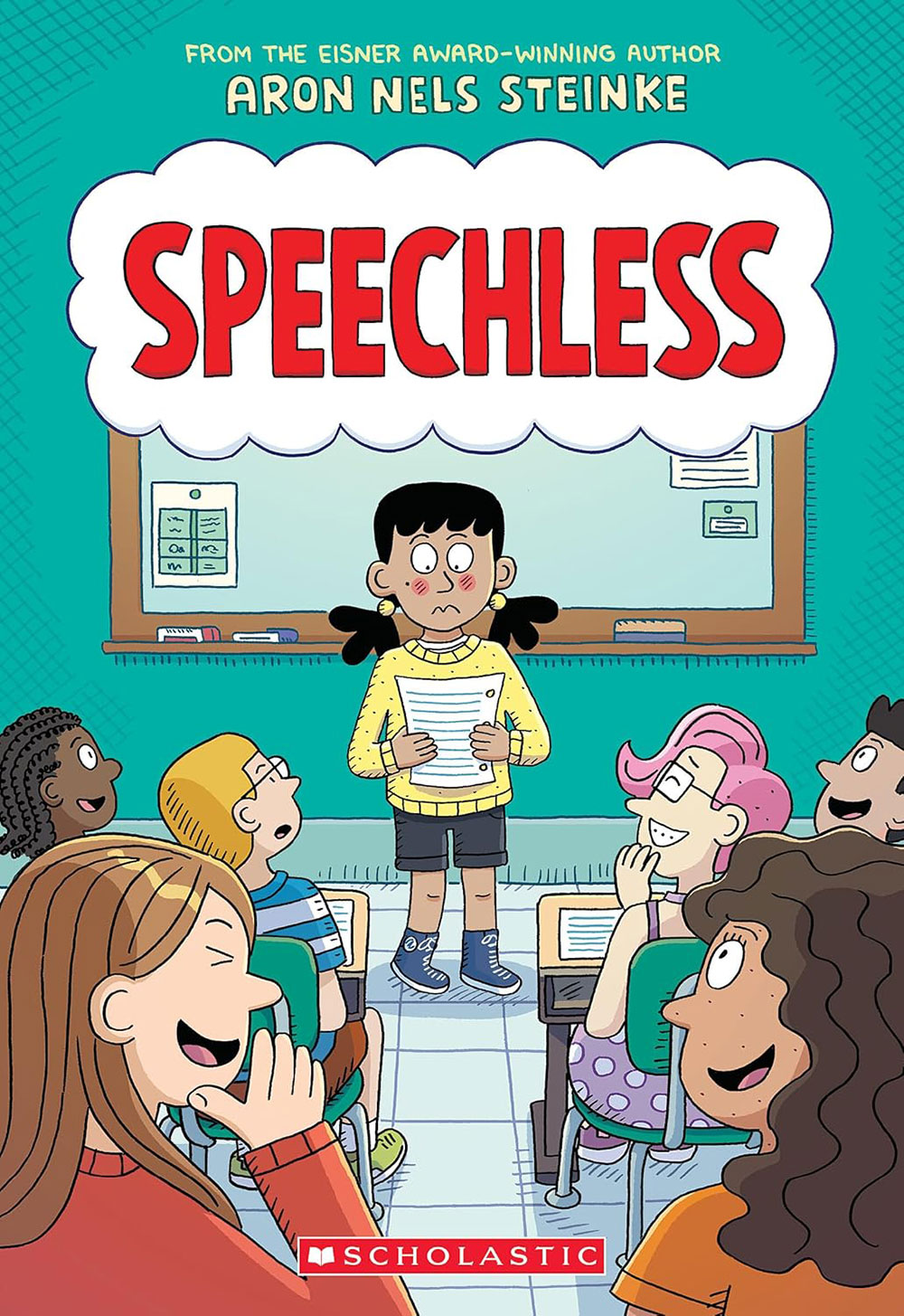 Book cover for Speechless by Aron Nels Steinke