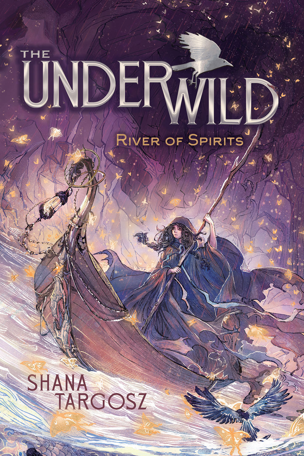 Book cover for The Underwild: River of Spirits by Shana Targosz