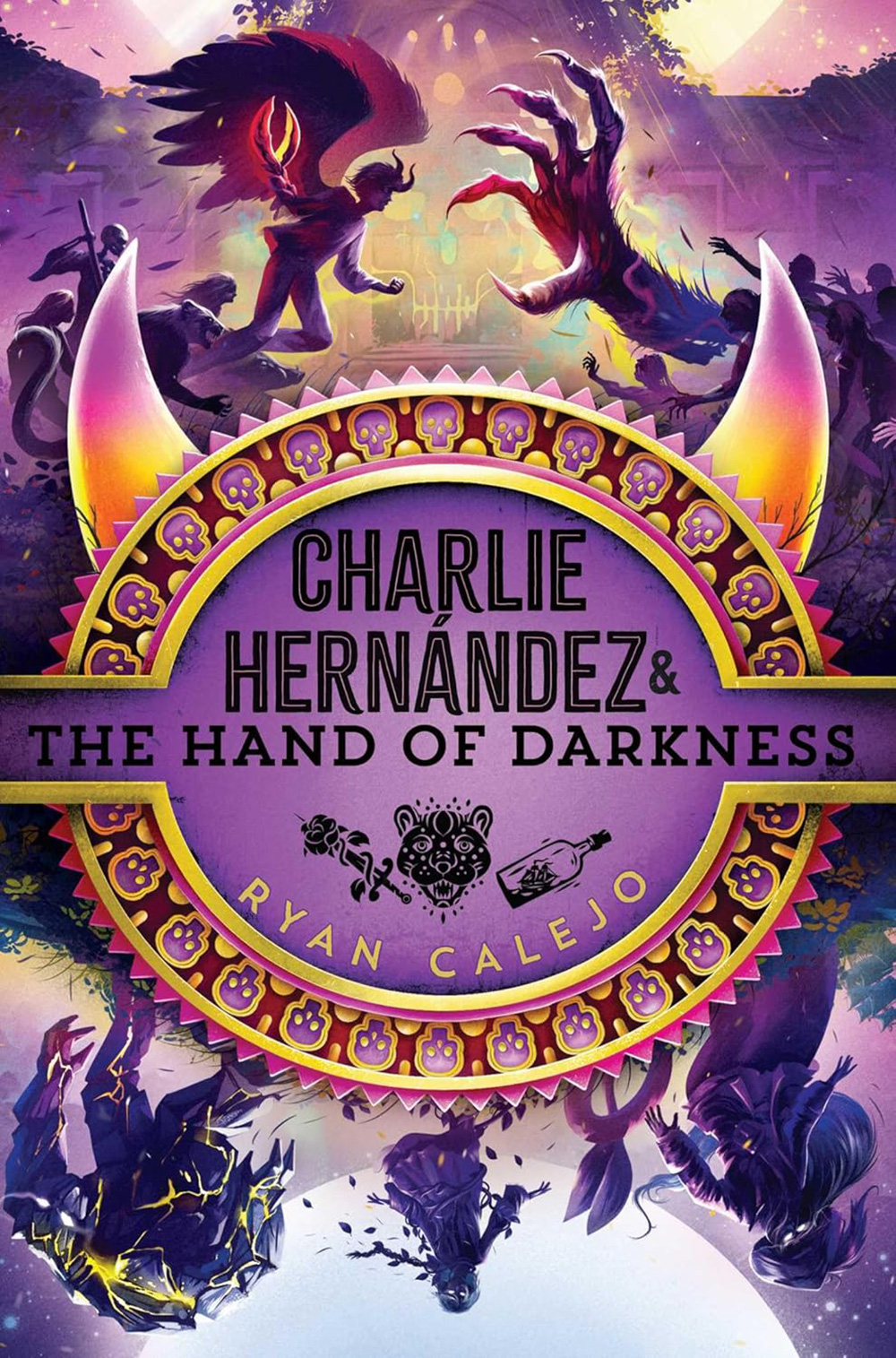 Book cover for Charlie Hernandez & the Hand of Darkness by Ryan Calejo