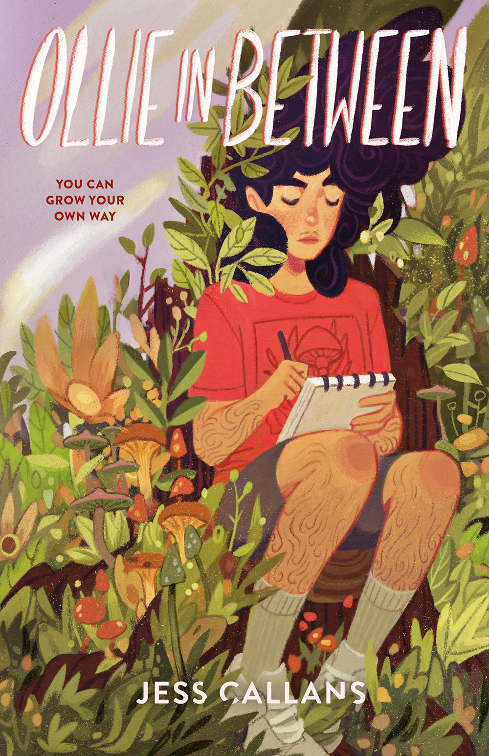 Book cover for Ollie in Between by Jess Callans