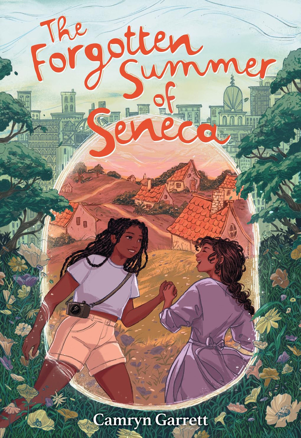 Book cover for The Forgotten Summer of Seneca by Camryn Garrett