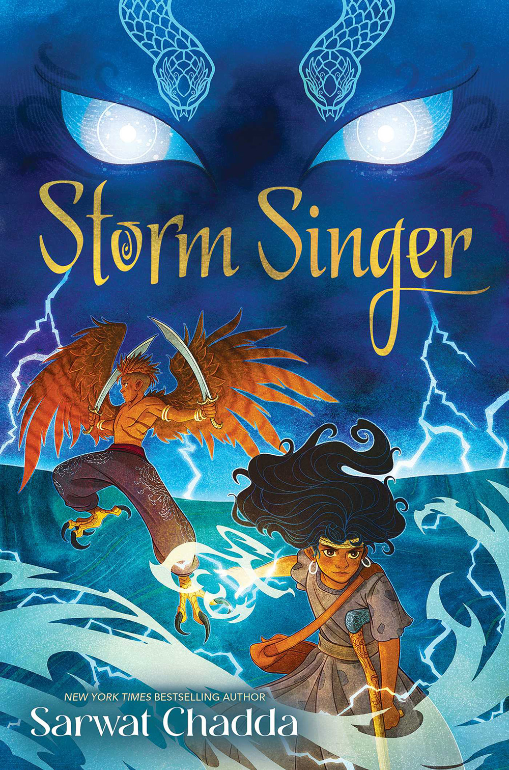 Book cover for Storm Singer by Sarwat Chadda
