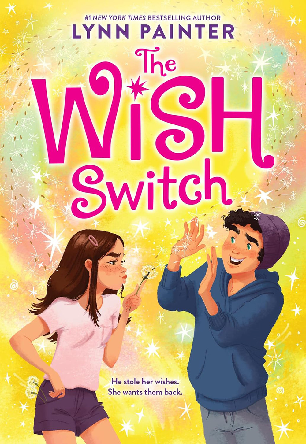 Book cover for The Wish Switch by Lynn Painter