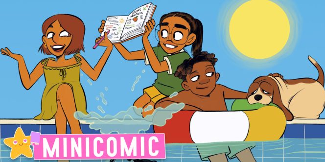 MINICOMIC: The Kids of LAST DAY POOL PARTY Share Their Summer Starter Packs