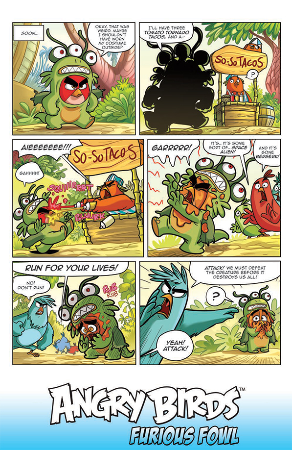 Angry Birds: Furious Fowl - IDW Publishing