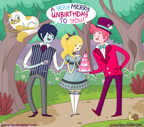 Fionna and Cake Mashup - Alice in Wonderland