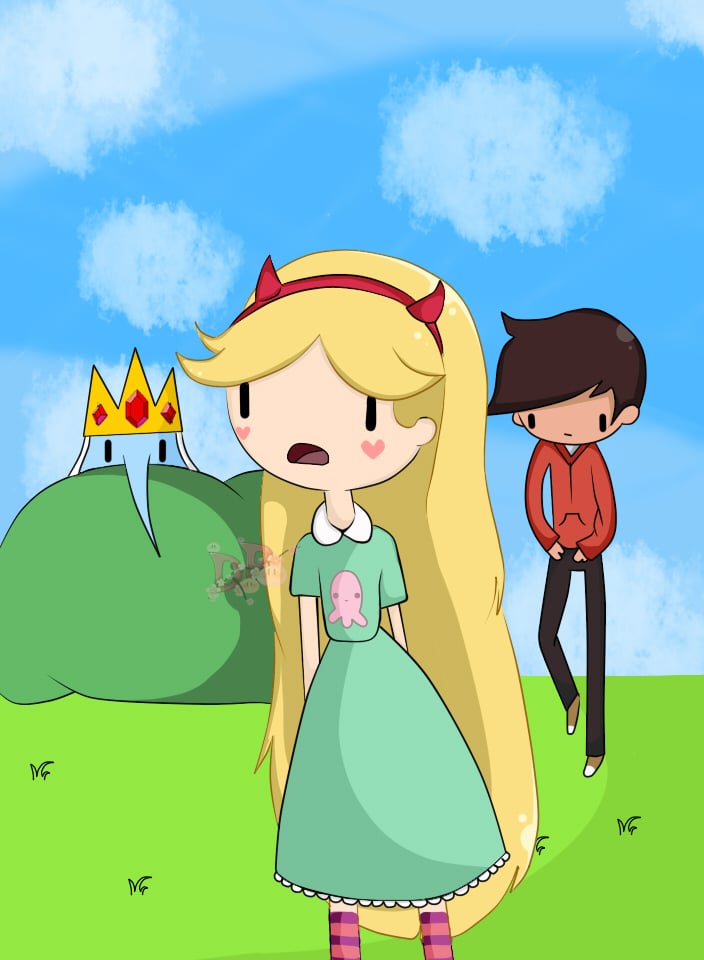 Star vs. the Forces of Evil/Adventure Time Mashup