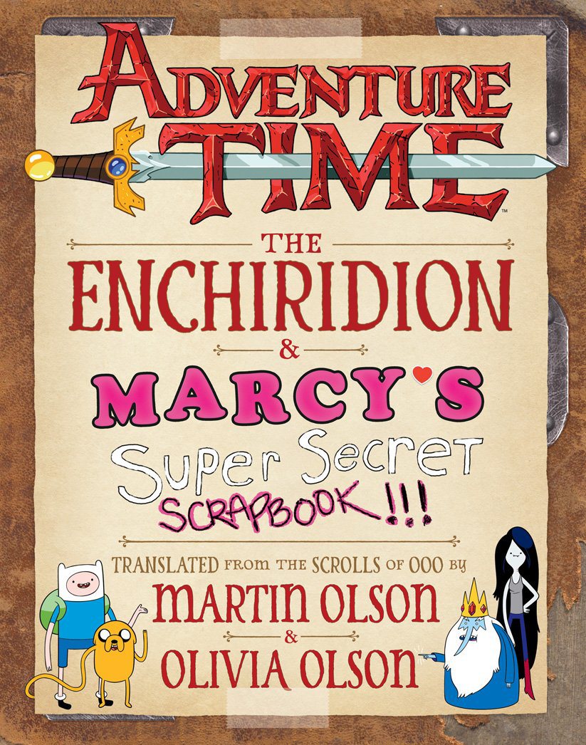 The Enchiridion & Marcy's Super Secret Scrapbook Cover
